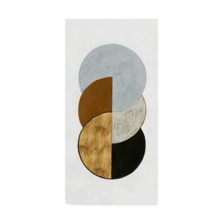 Grace Popp 'Stacked Coins Ii' Canvas Art,24x47